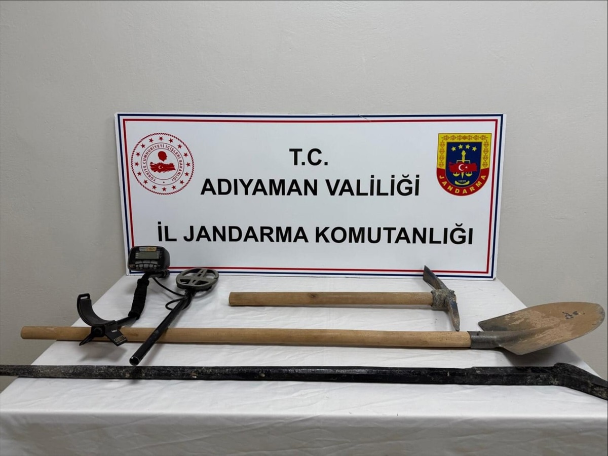 Adıyaman\'da Kaçak Kazı Operasyonu