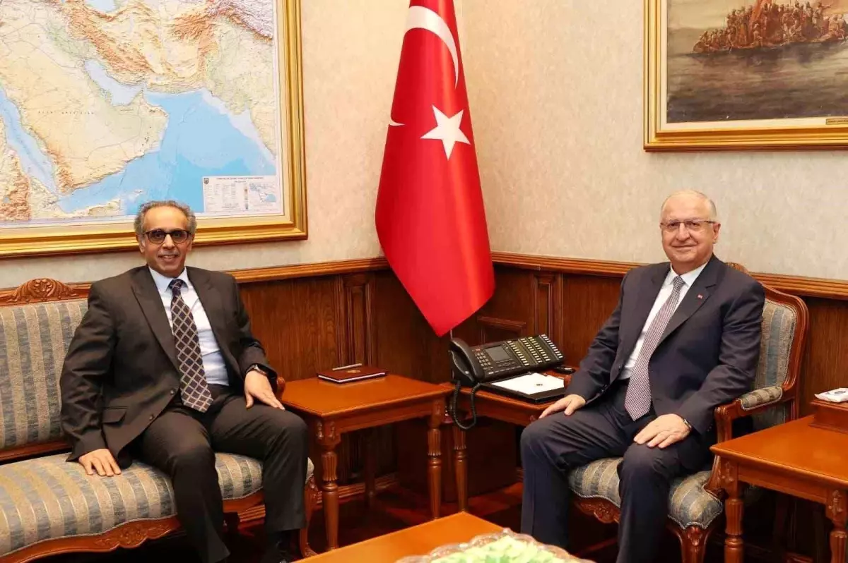 Bakan Güler, Kuveyt Büyükelçisi\'ni kabul etti