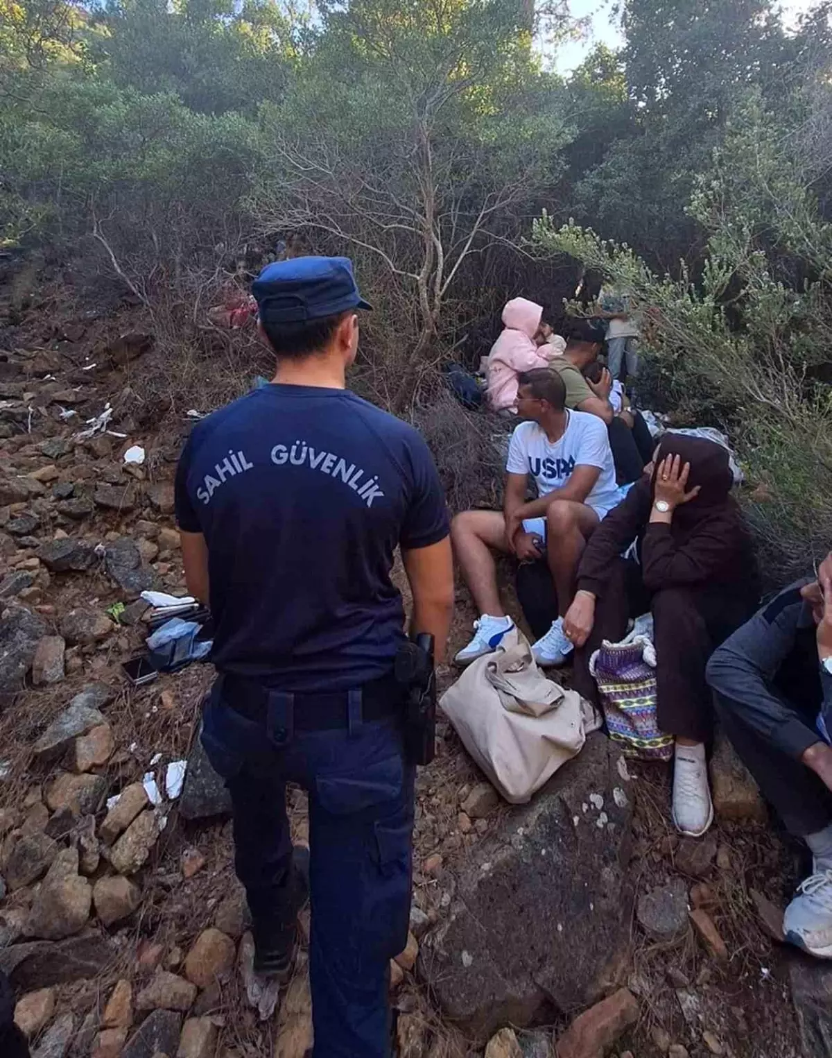 Fethiye\'de 59 Düzensiz Göçmen Yakalandı