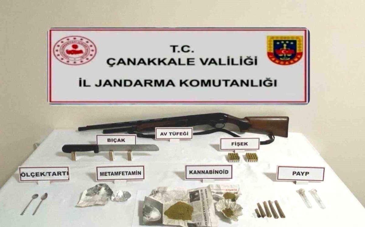 Çanakkale\'de Uyuşturucu Operasyonu: 4 Tutuklama