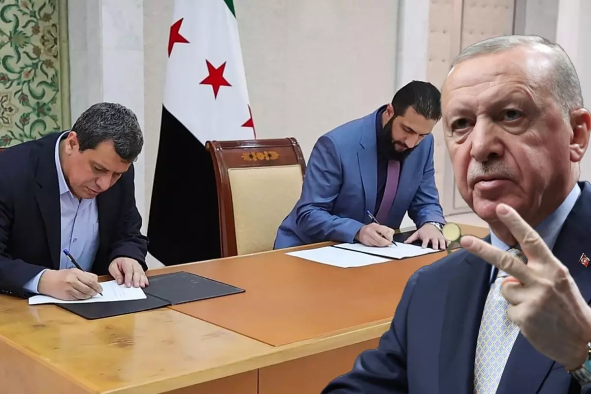 Cumhurbaşkanı Erdoğan\'ın uyarısının ardından SDG, Şam yönetimi ile anlaştı