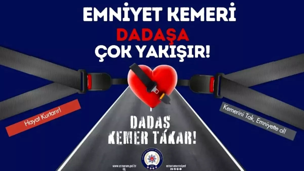 Emniyetten Kemer Farkındalığı Çağrısı