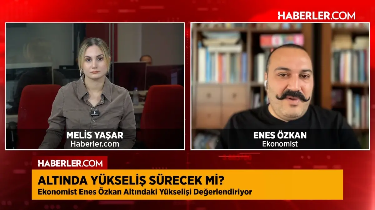 Ekonomist Enes Özkan: Yıl sonu gram altın 8 bin seviyelerine ulaşabilir