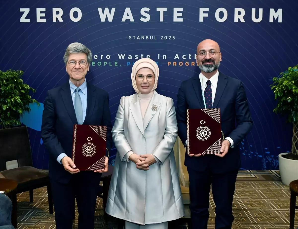 Emine Erdoğan ve Jeffrey Sachs\'tan Gazze Görüşmesi