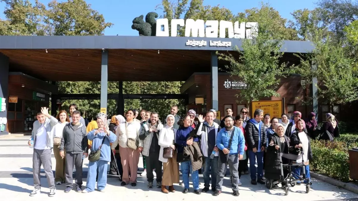 Engelli Bireyler Ormanya Doğal Yaşam Parkı\'nda Eğlenceli Bir Gün Geçirdi