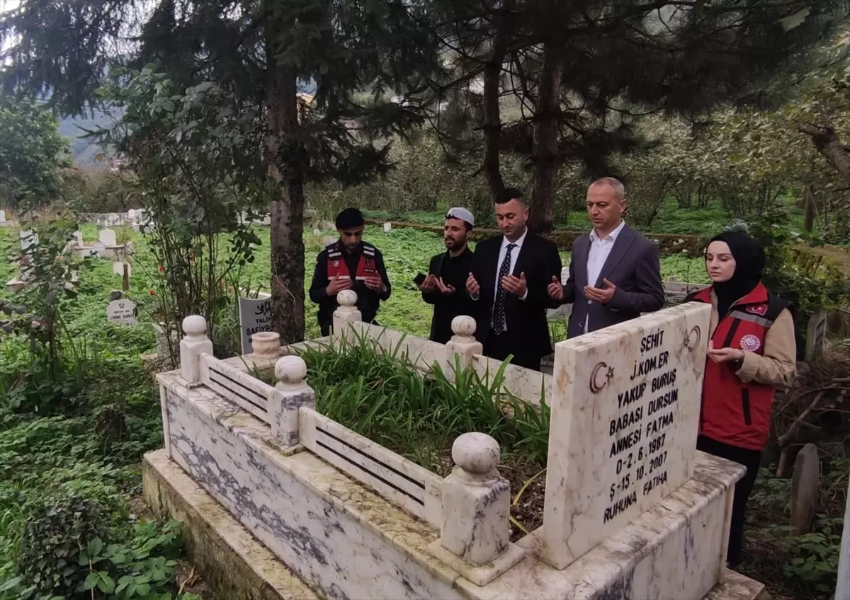 Espiye\'de şehit Jandarma Komando Er Buruş anıldı