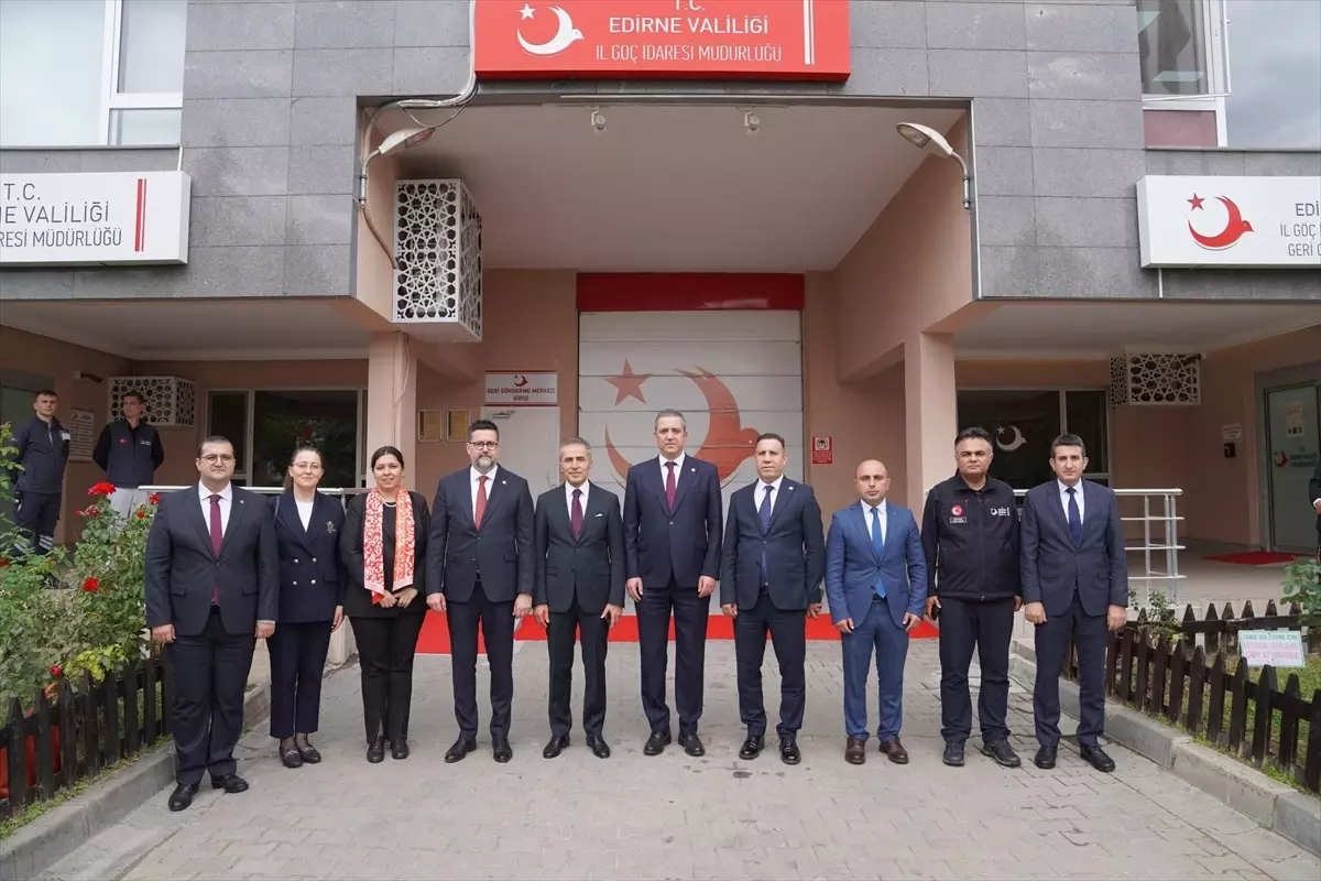 Barolar ve Göç İdaresi Edirne\'yi Ziyaret Etti