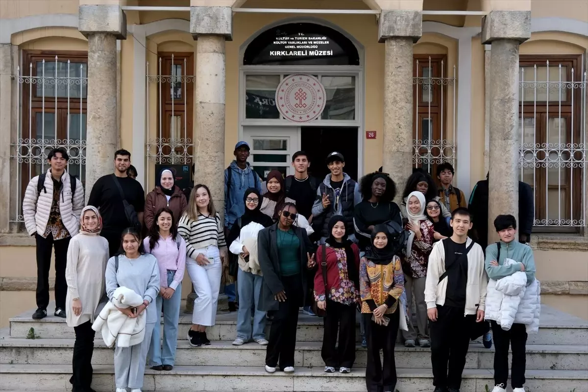 Yabancı Öğrenciler Kırklareli\'yi Geziyor