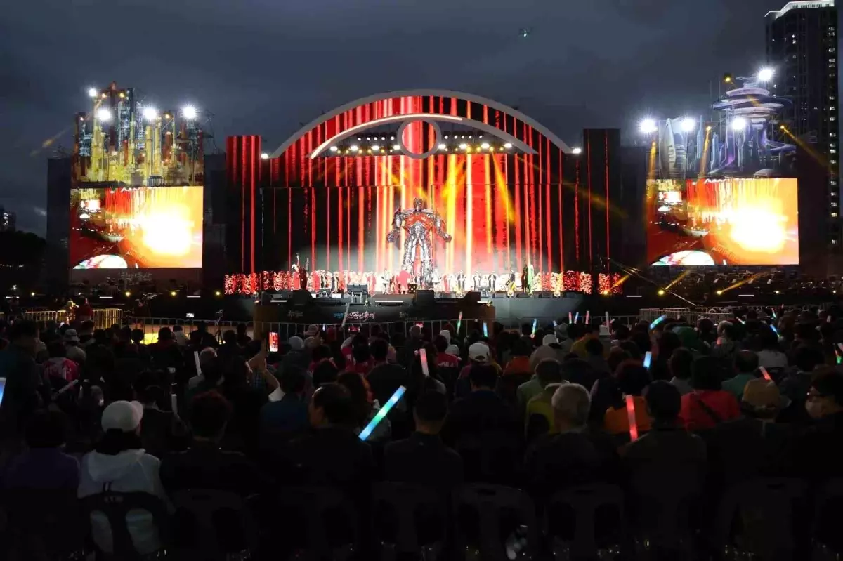 Kocaeli Mehter Takımı, Güney Kore Sanayi Festivali\'nde Büyüledi