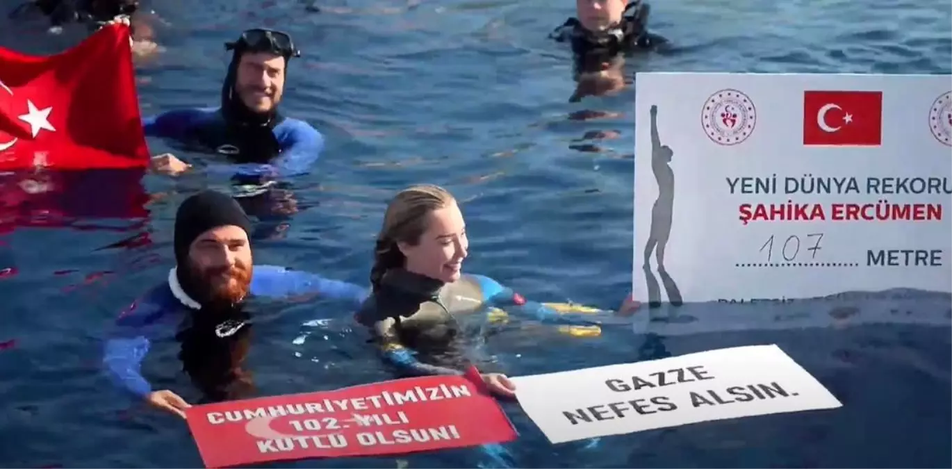 Şahika Ercümen\'den Dünya Rekoru