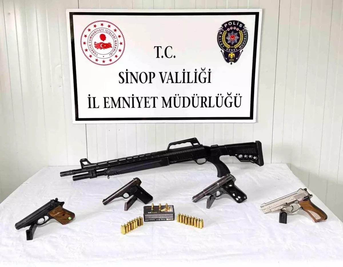 Boyabat\'ta Silah Operasyonu