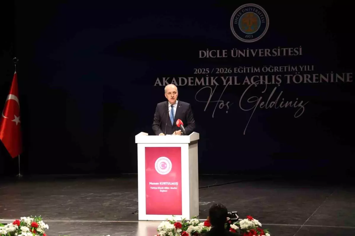TBMM Başkanı Kurtulmuş: "Diyarbakır büyük Kürt medeniyetinin yeşerdiği, geliştiği, büyüdüğü bir kenttir"