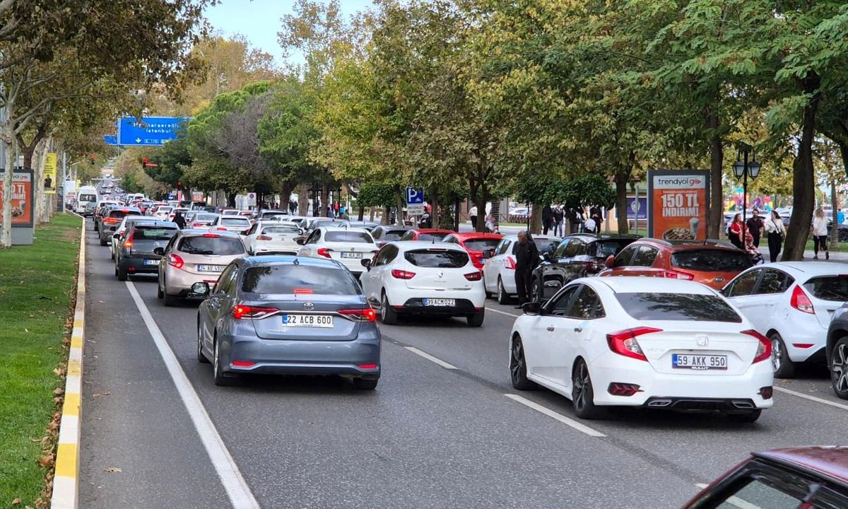 Trakya\'da Trafiğe Kayıtlı Araç Sayısı Artıyor