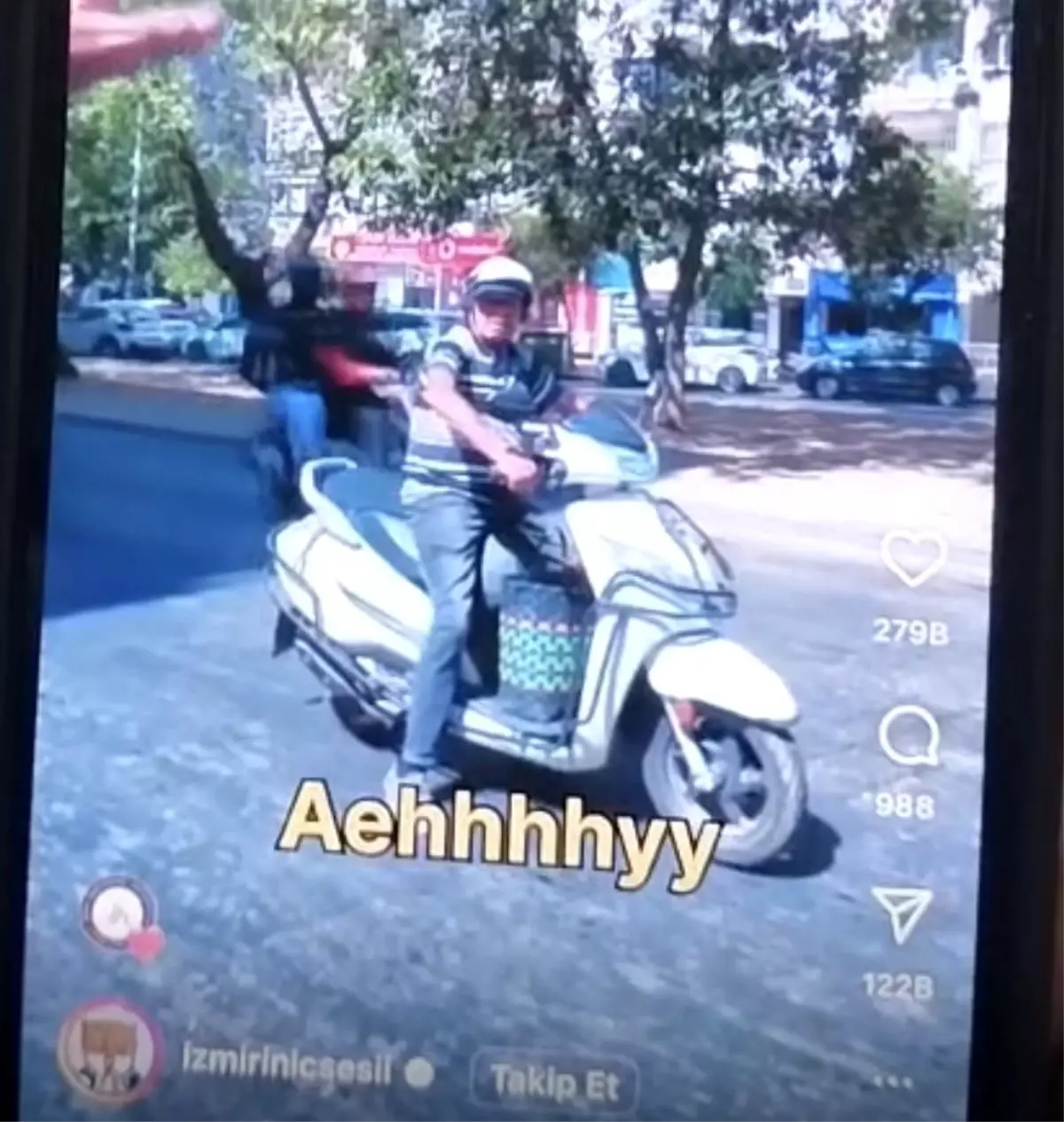 İzmir\'de Motosikletli Şüpheliye Soruşturma