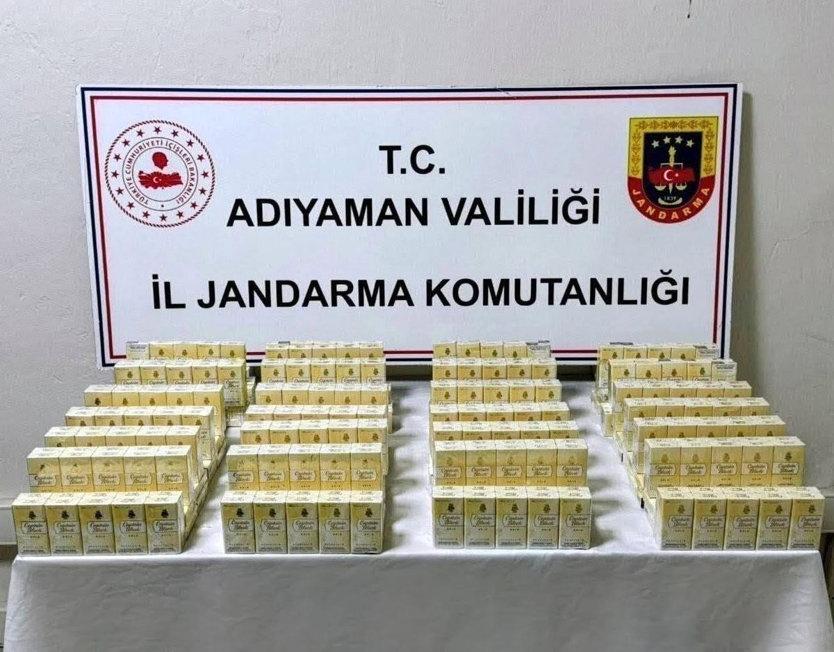 Adıyaman\'da Kaçak Sigara Operasyonu
