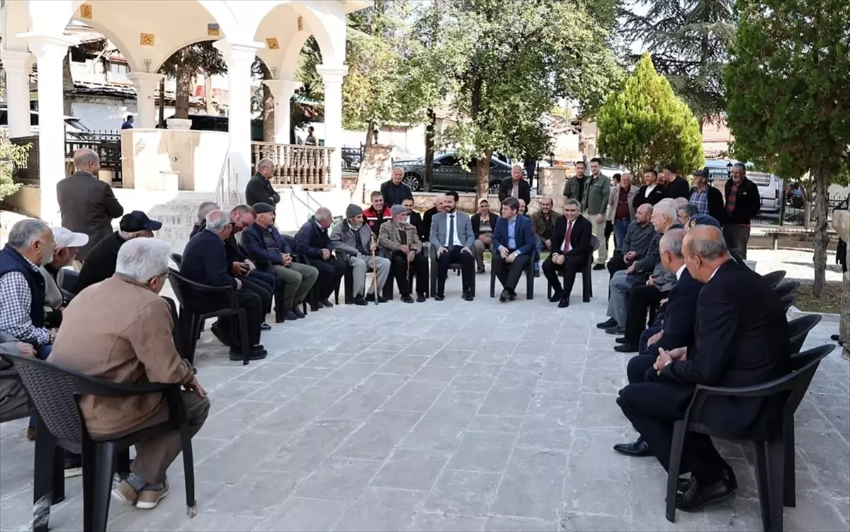 Vali Bakan Merzifon\'da Ziyaretlerde Bulundu
