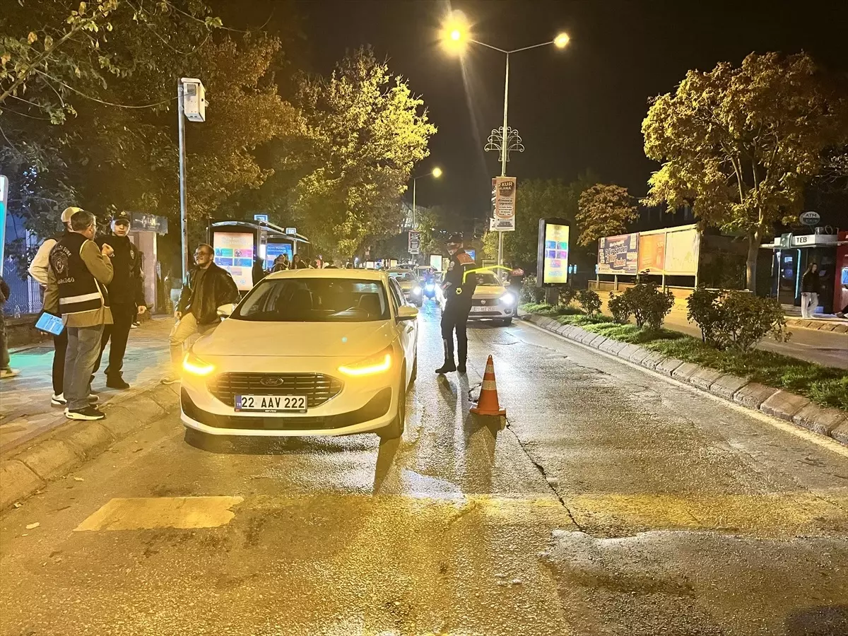 Edirne\'de Asayiş ve Trafik Denetimi