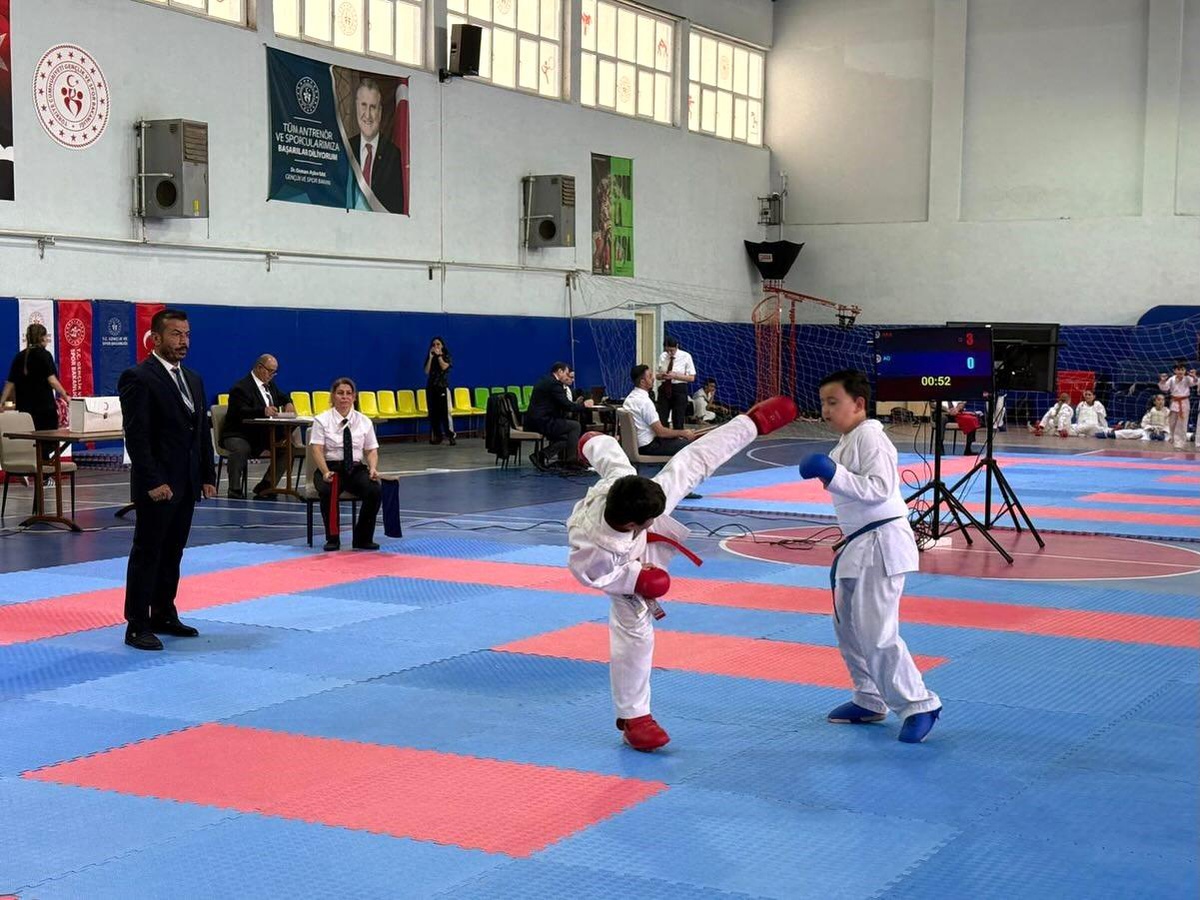 Karate Şampiyonası Cumhuriyet Coşkusu ile Yapıldı
