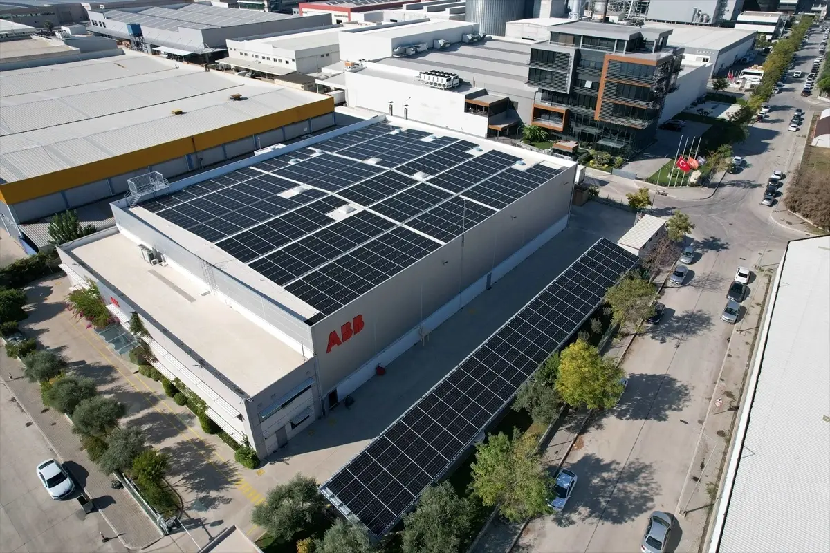 ABB İzmir\'de 1 Milyon kWh Yenilenebilir Enerji Üretti
