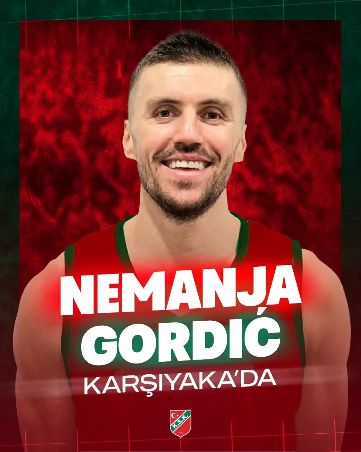 Karşıyaka, Nemanja Gordic\'i Kadrosuna Katıyor