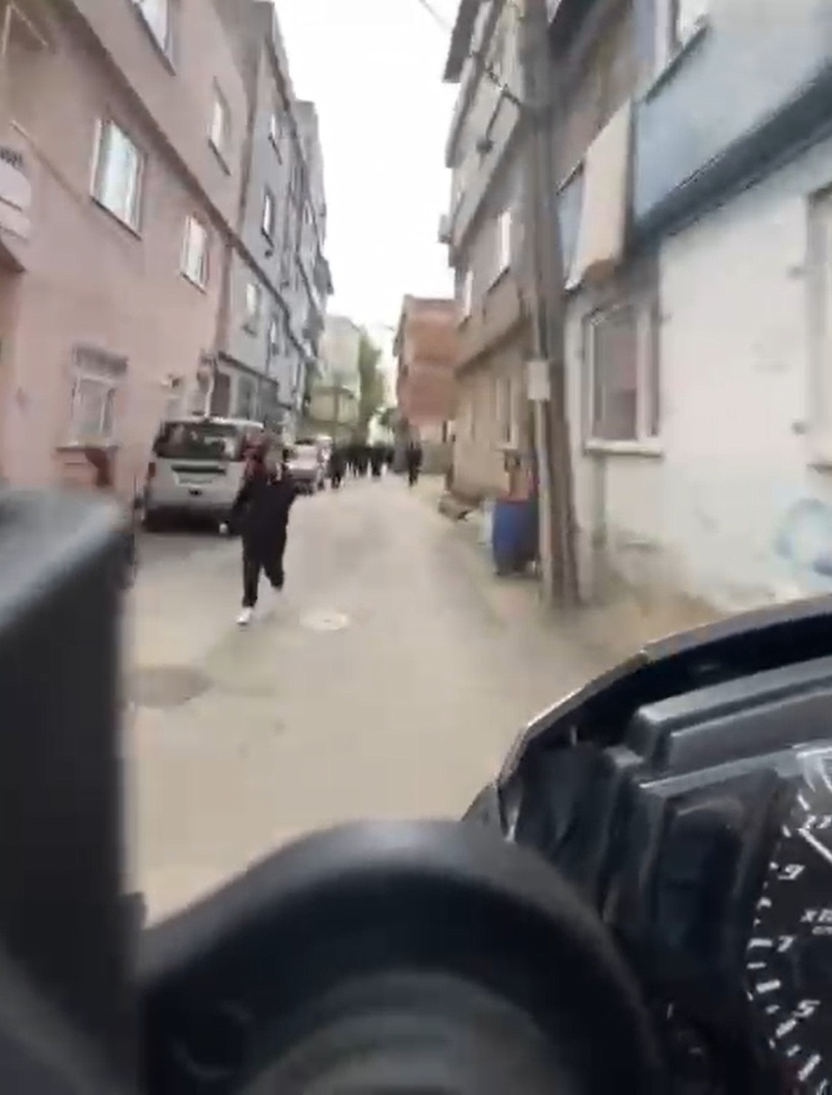 Bursa\'da Motosikletli Tehlike