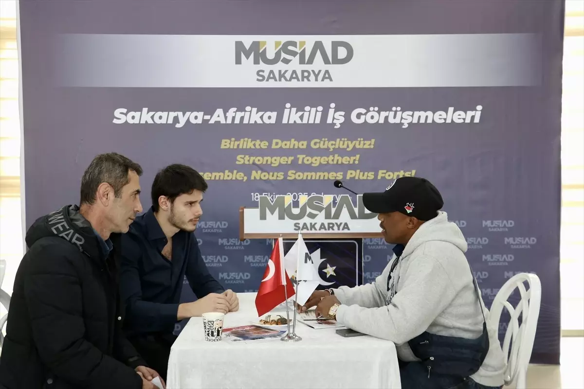 Sakarya\'da Afrika İş İnsanlarıyla Görüşmeler
