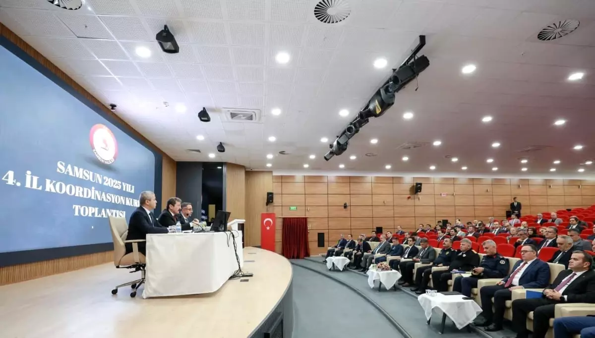 Samsun\'da 106 milyar TL\'lik kamu yatırımı ve güvenlik hamlesi