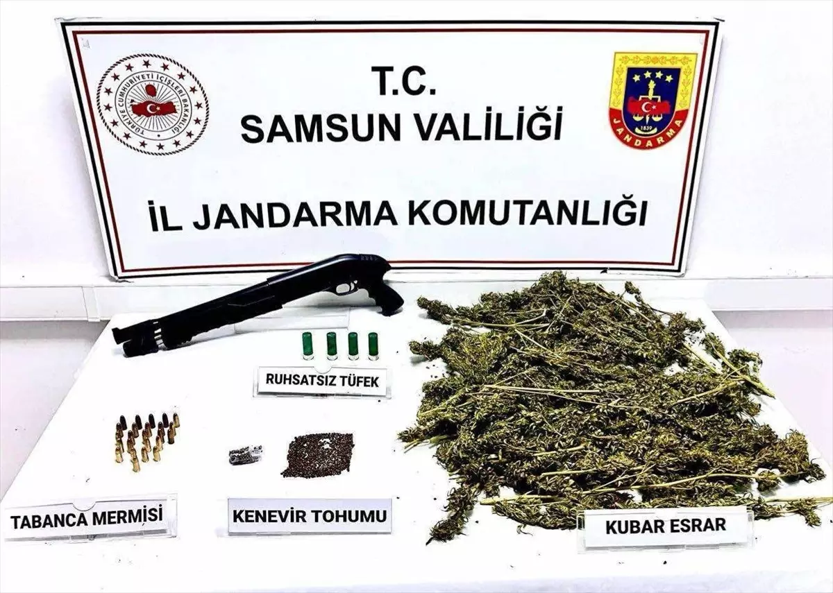 Samsun\'da Uyuşturucu Operasyonu: Şüpheli Gözaltında
