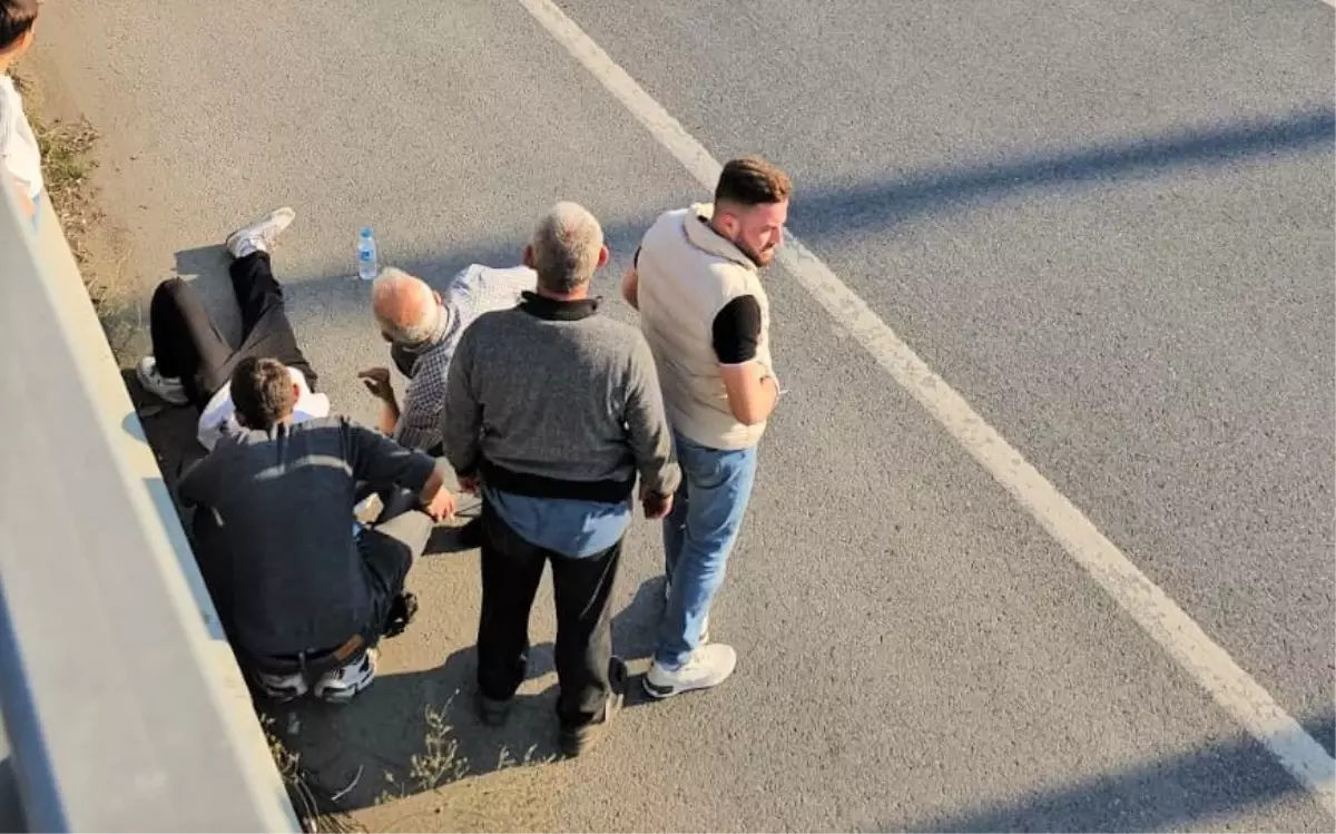 Atakum\'da Motosiklet Kazası: 2 Yaralı