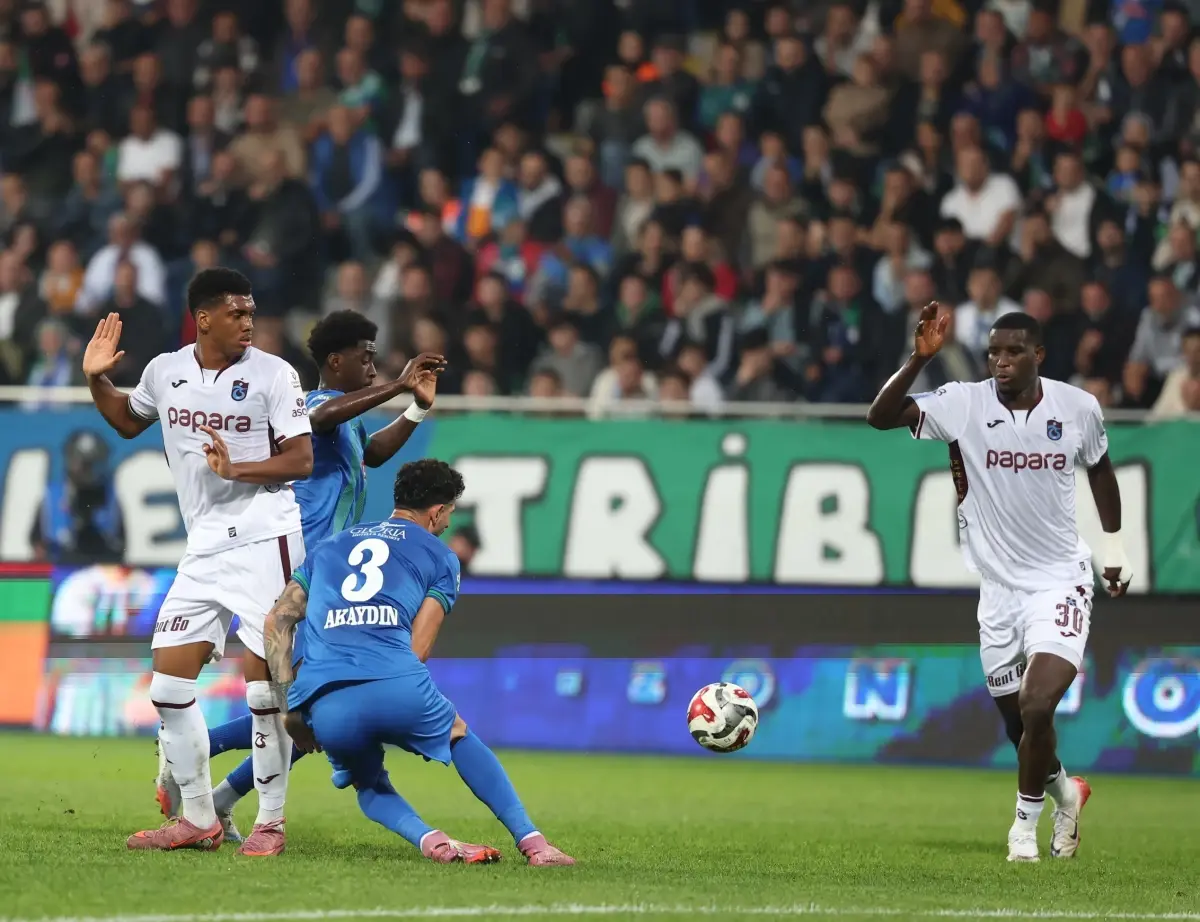 Trabzonspor Rizespor\'u 2-1 Yendi