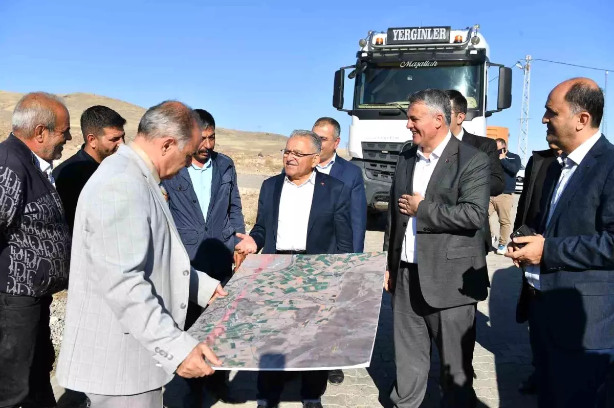Kayseri\'de Yeni Yol Projesi İncelendi