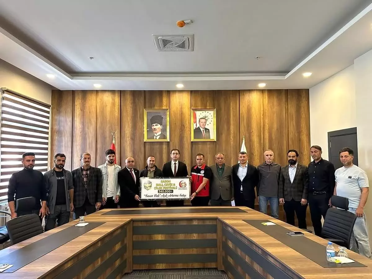 Sason Balı Rekor Fiyata Satıldı