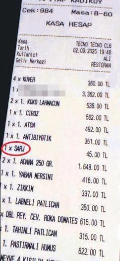 Bunu da gördük! 10 bin liralık hesaba 45 TL'lik şarj ücreti eklediler Bunu da gördük! 10 bin liralık hesaba 45 TL'lik şarj ücreti eklediler