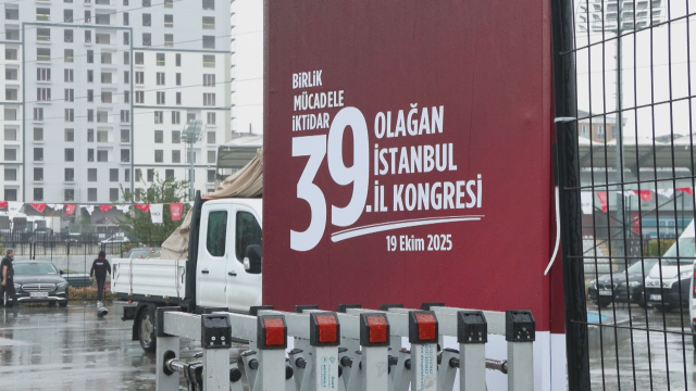 CHP İstanbul İl Kongresi için hazırlıklar sürüyor