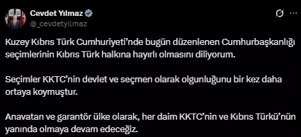 KKTC'de cumhurbaşkanlığı seçimini resmi olmayan sonuçlara göre Tufan Erhürman kazandı