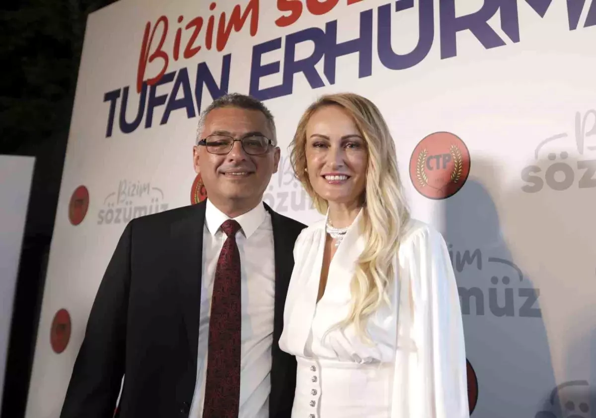 KKTC\'nin yeni Cumhurbaşkanı\'ndan zafer mitingi! Erdoğan\'a teşekkür etti