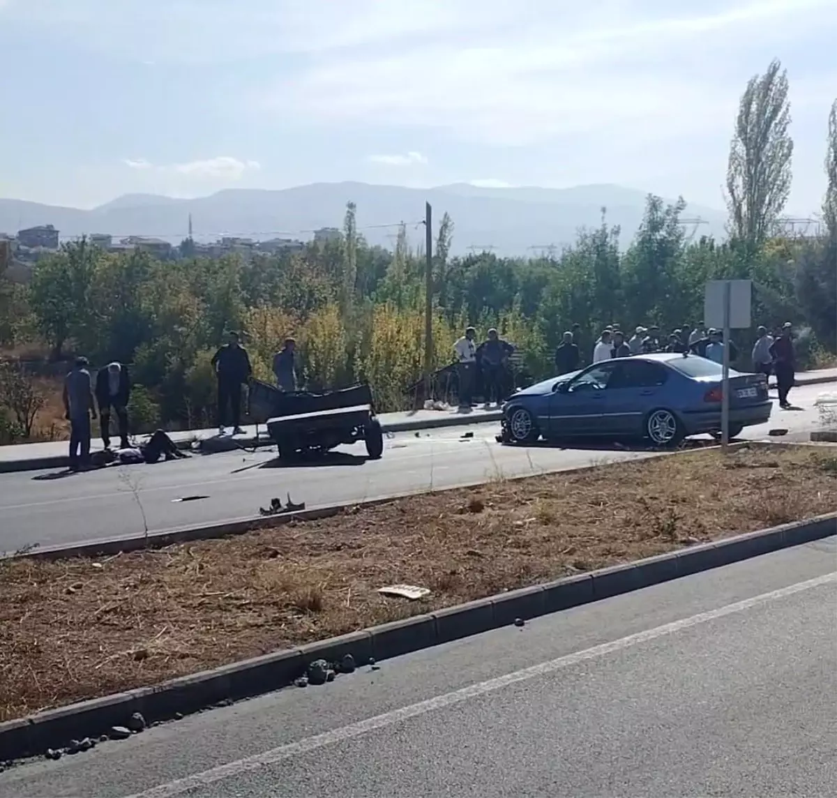 Malatya\'da Trafik Kazası: 1 Ağır Yaralı