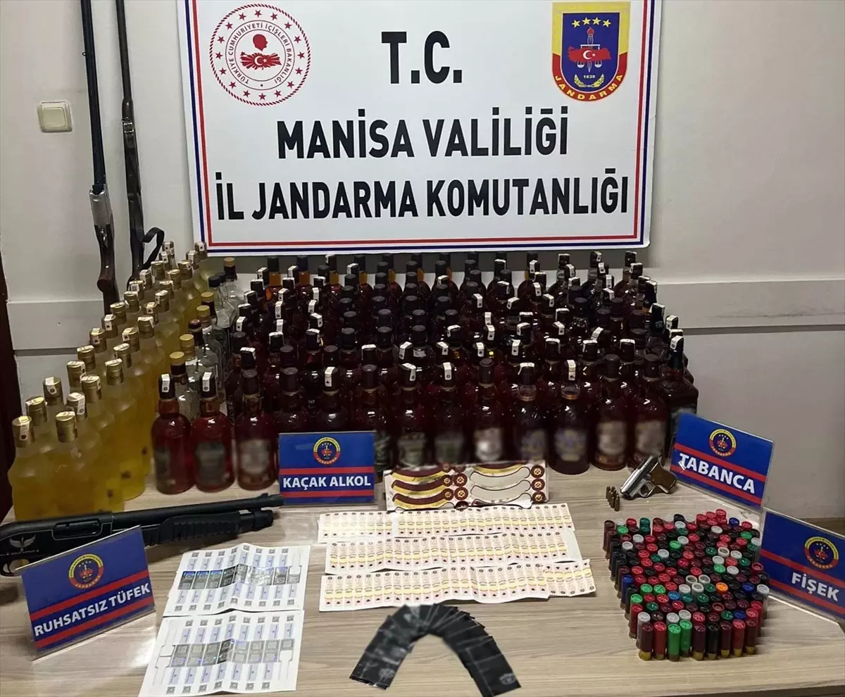 Salihli\'de Sahte İçki Operasyonu