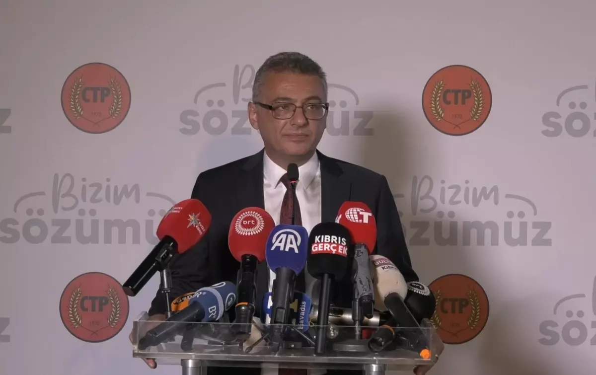 CTP\'den Yeni Cumhurbaşkanı: Tufan Erhürman