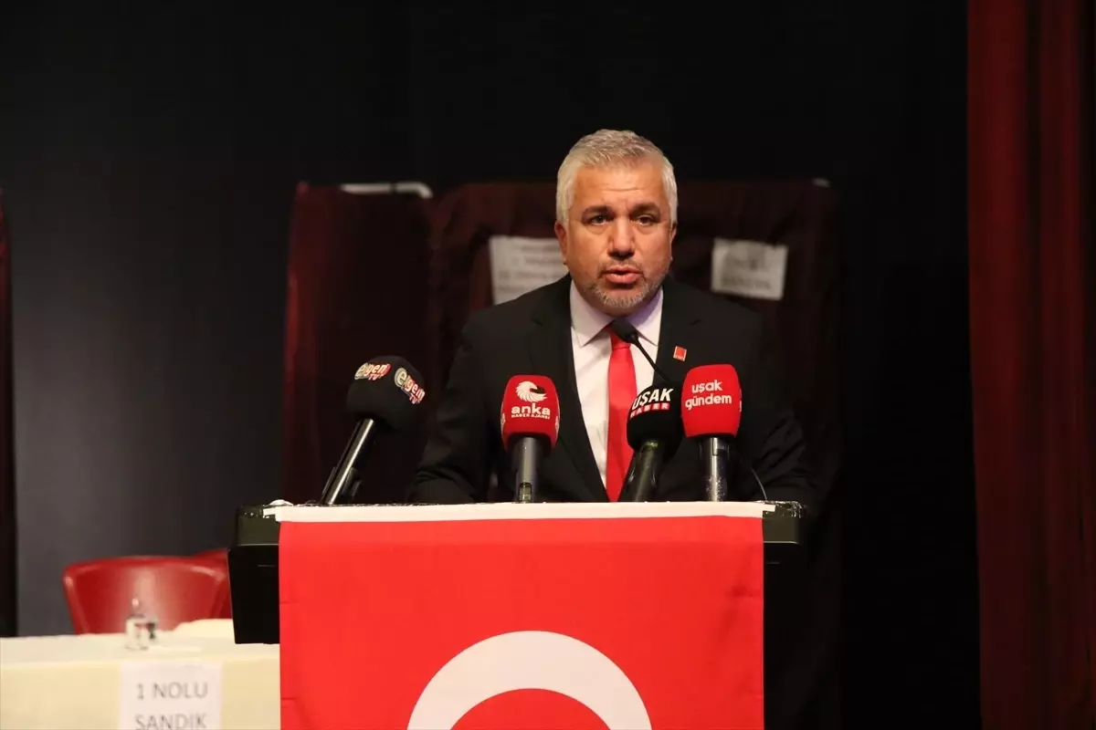 Celalettin Çoban CHP Uşak İl Başkanı oldu