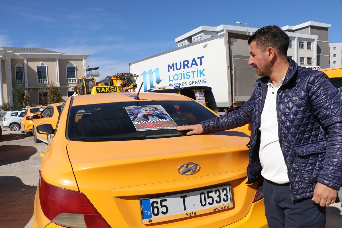 Van\'da Rojin Kabaiş İçin Kornalı Eylem