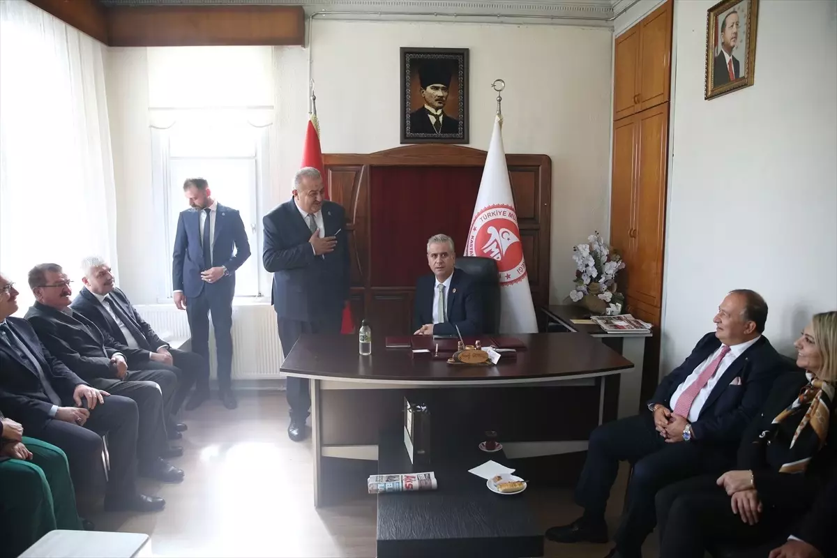Yalçın Kastamonu\'da Ziyaretlerde Bulundu