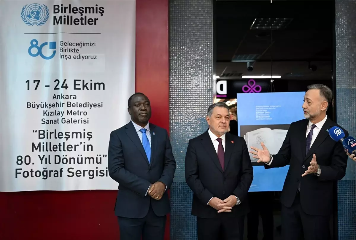 BM\'nin 80. Yılı İçin Fotoğraf Sergisi Açıldı