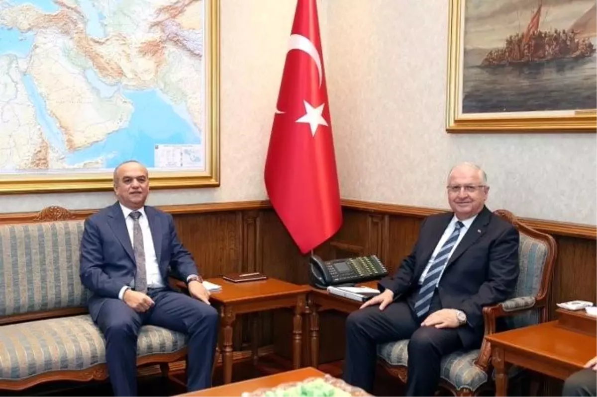 Bakan Güler, Tacik Büyükelçi\'yi kabul etti