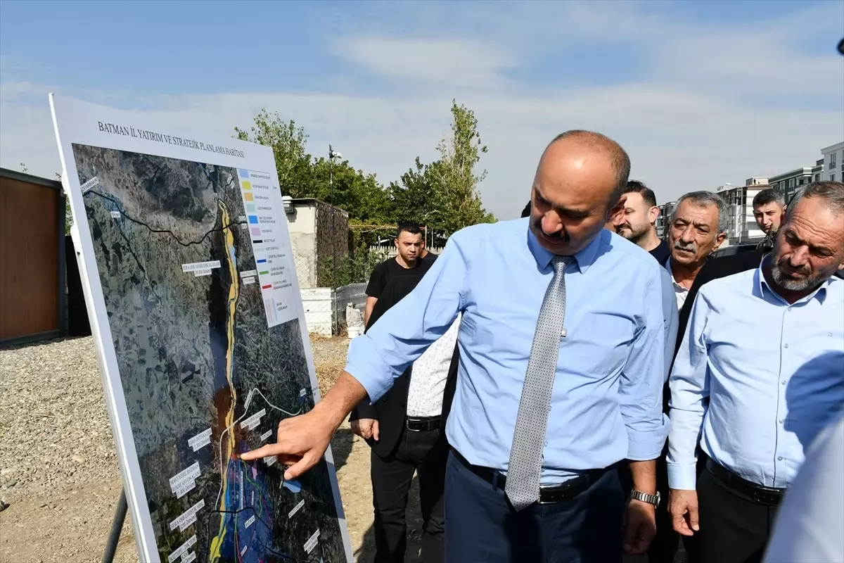 Batman\'da Recep Tayyip Erdoğan Bulvarı\'nın 2. etabına başlandı