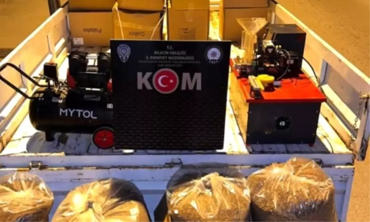 Bilecik\'te Kaçakçılık Operasyonu