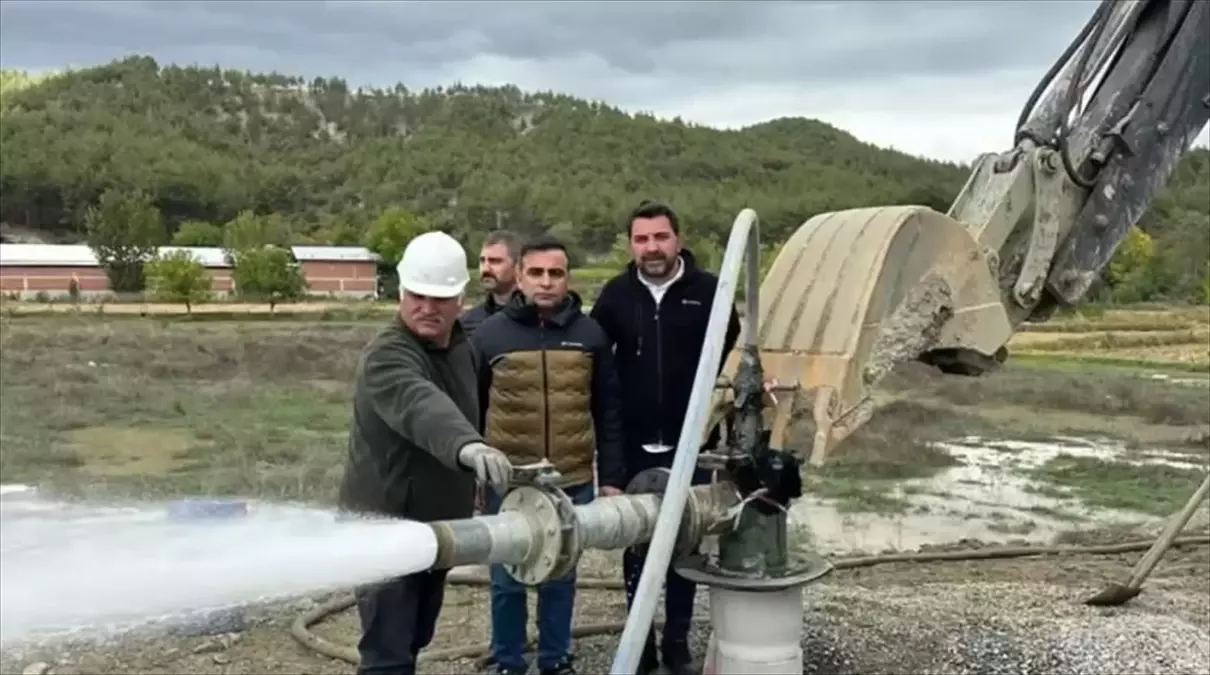 Boyabat\'ta Yeni İçme Suyu Kaynağı Bulundu
