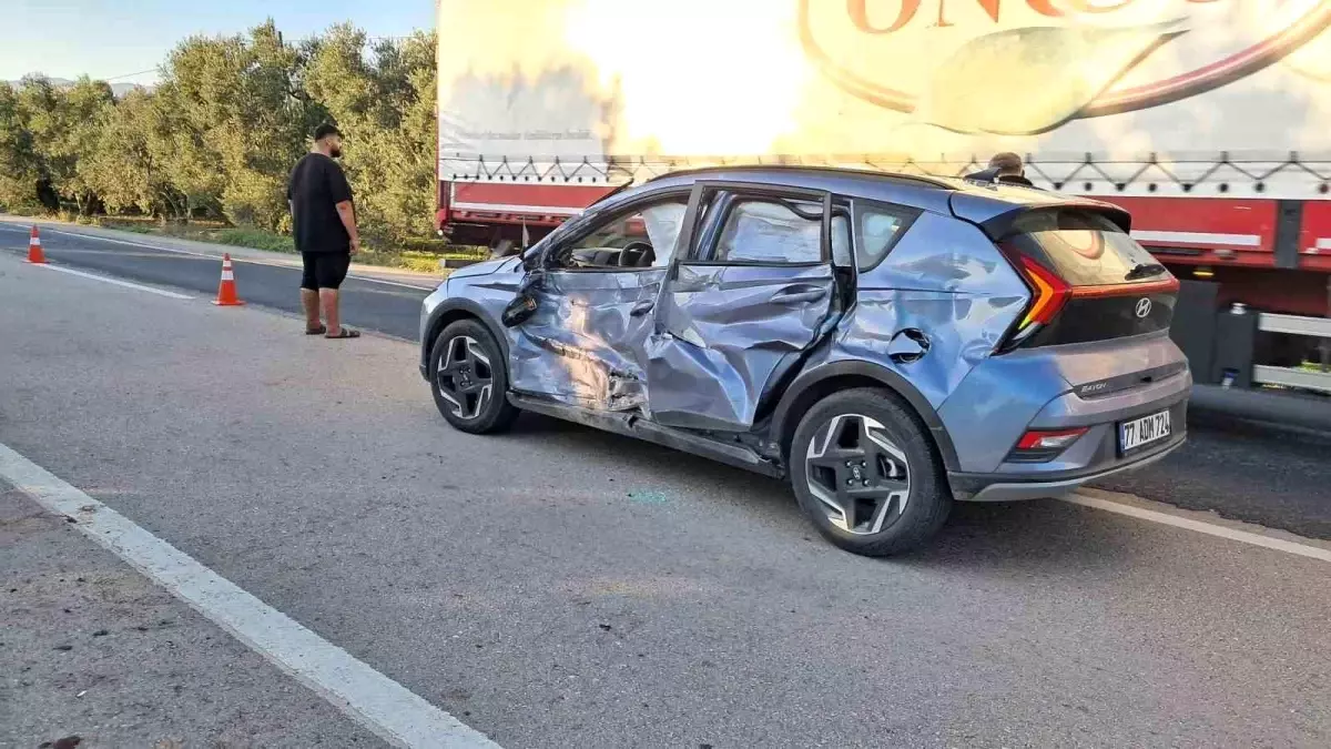 Bursa\'da Trafik Kazası: 1 Yaralı