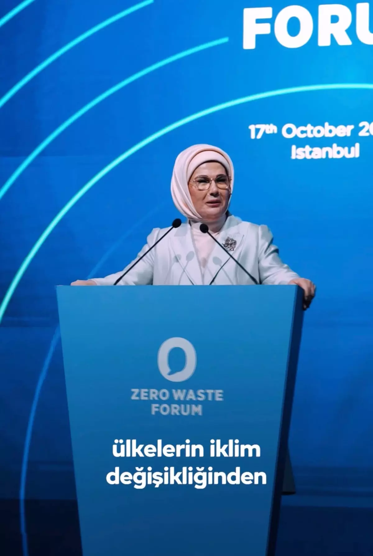 Emine Erdoğan, BM Sıfır Atık Danışma Kurulu Toplantısına Katıldı