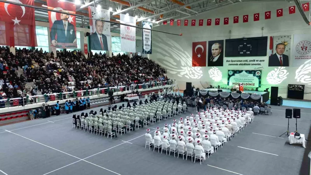 Erzincan\'da 163 Hafıza İcazet Töreni Düzenlendi